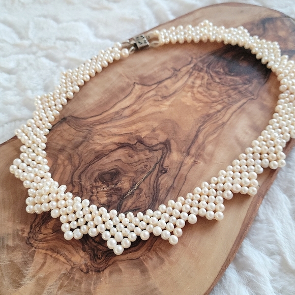 Vintage Jewelry - Vintage Pearl Choker